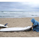 Poncho Cambiante De Surf Y Toalla Con Capucha