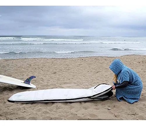 Poncho Cambiante De Surf Y Toalla Con Capucha