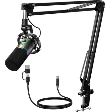 Micrófono Maono PD200X Dinámicos Cardioide color negroS