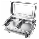 Set 3 Samovar Industrial Acero Inoxidable 8 Lt 2 Quemadores