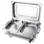Set 3 Samovar Industrial Acero Inoxidable 8 Lt 2 Quemadores