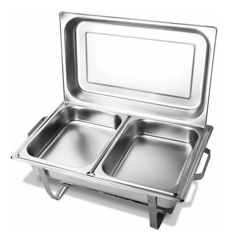 Set 3 Samovar Industrial Acero Inoxidable 8 Lt 2 Quemadores