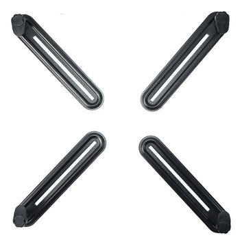 Kit Adaptadores Monitores No-vesa (sin Huecos), Techgo Xm-01 Negro