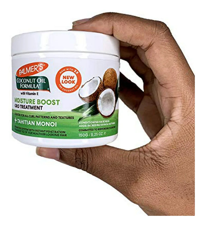 Crema Para El Cabello Palmer's Coconut Oil, Hidratante Y Rep