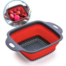 Set 2 Escurridor Colador Plegable Frutas Verduras Libre Bpa
