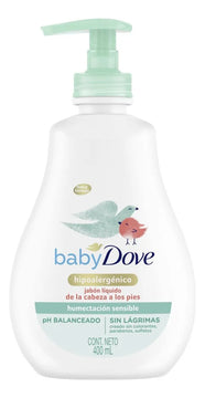 Jabon Liquido Corporal Dove Baby Hidratacion Sensible 400ml