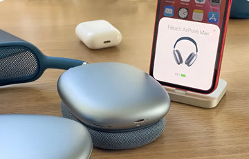 Auriculares inalámbricos Bluetooth compatibles con AirPods Max Color Blue