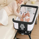 Bassinet 3 En 1 Para Bebé Con Malla, Ruedas Y Altura Ajustab