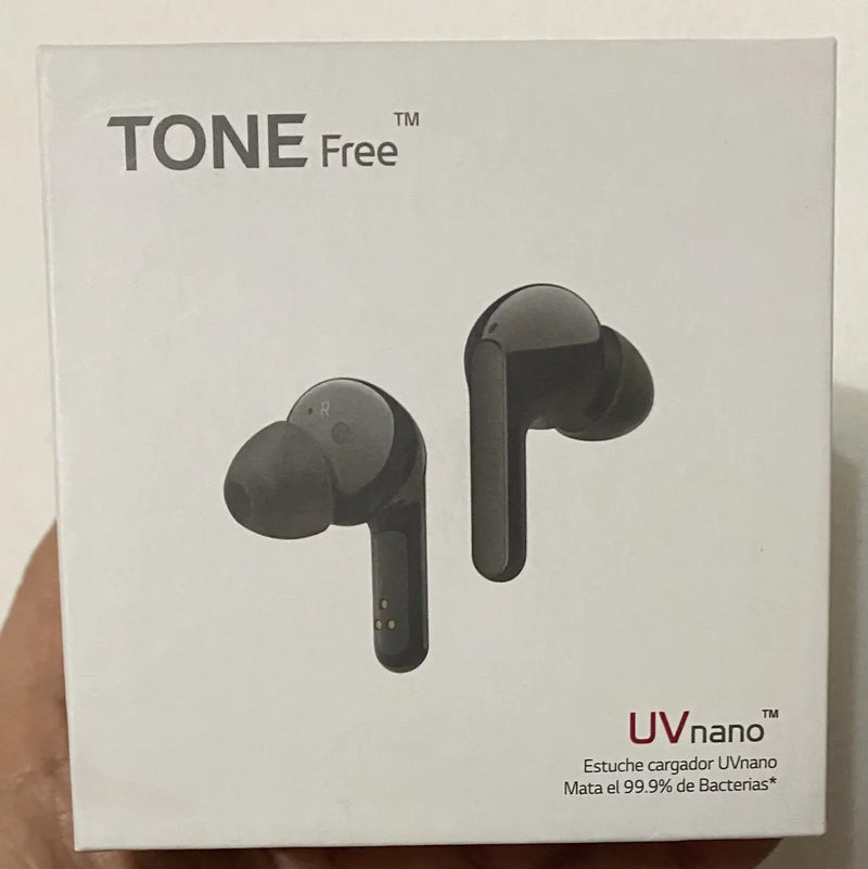 Audífonos Inalámbricos Lg Tone Hbs-fn6 Con Estuche Negro