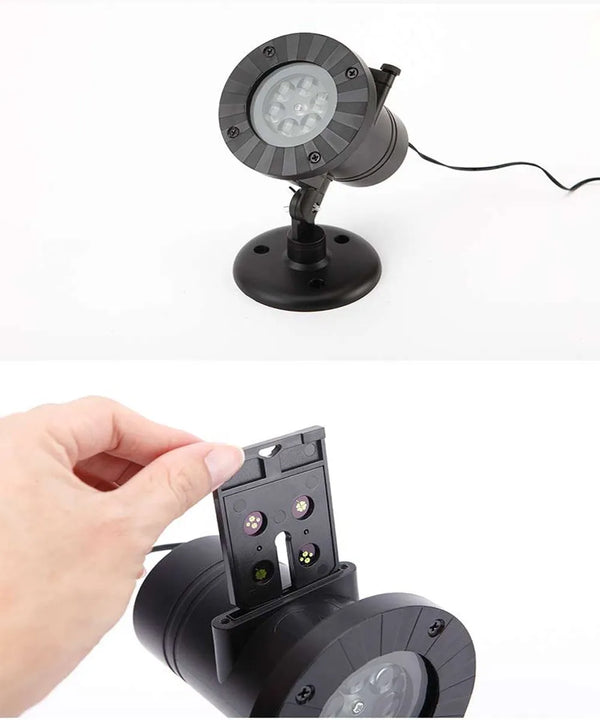 Proyector Luces Navideñas Led Topchances 12 Diseños De