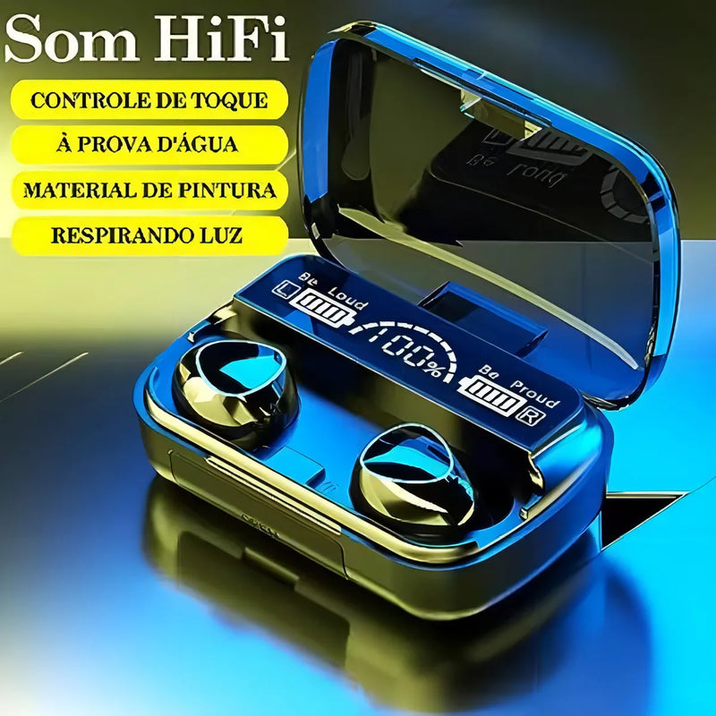 Auriculares inalámbricos Bluetooth Dual Ear Game M30 de Tws, color negro