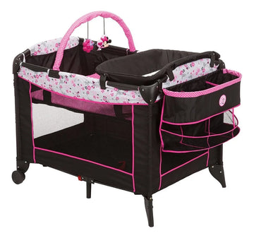 Disney Sweet Wonder Minnie Garden Cuna Corral Cambiador
