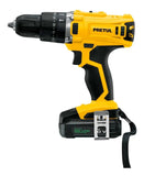 Taladro Inalámbrico Con Percutor 20v Mandril 1/2 Pretul Amarillo 60 Hz