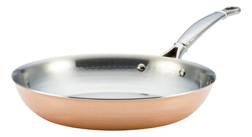 Sartén 25cm En Cobre, Interior Acero Inox. Ruffoni Color Cobre