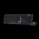 Kit Teclado Y Mouse Genius Usb Km-100se Español Mouse Negro Teclado Negro