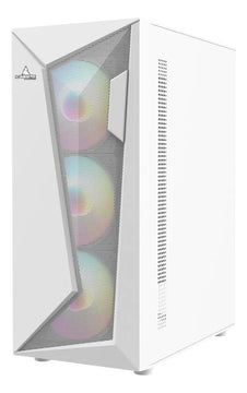 Gabinete Gamer Iceberg Flow D Blanco 4 Ventiladores Argb