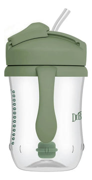 Vaso Entrenador Con Pitillo Dr. Browns 9 Oz Color Azul Azul