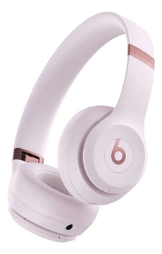 Audífonos Inalámbricos Beats Solo 4 - Rosa Algodón Color Rosa Claro Luz Blanco