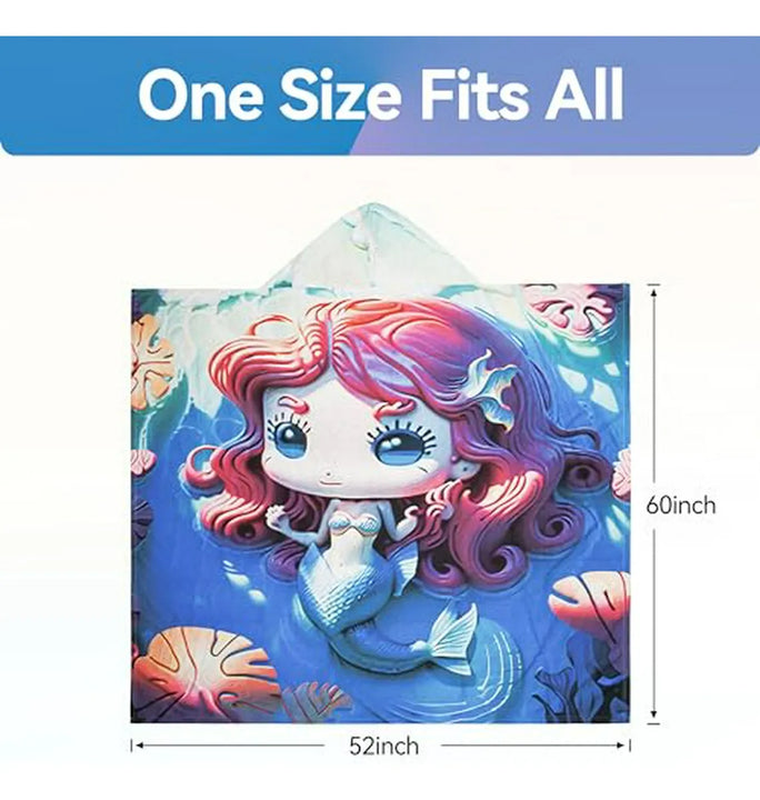 Toalla De Playa Con Capucha Catalonia, Microfibra, Antidesli