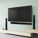 Barra De Sonido Bluetooth Mertec Convertible 2en1 Bt Mt-025b Negro