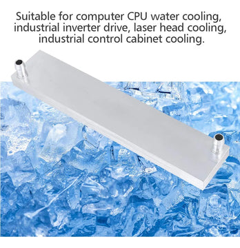 Bloque De Enfriamiento Líquido De Aluminio De La Cpu