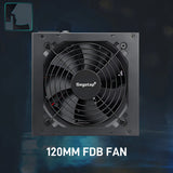 Fuente De Poder Full Modular 850w 80 Plus Gold Segotep Color Negro