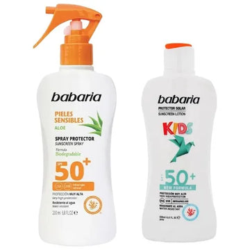 Babaria Protector Solar Muy Alta Adulto Y Kids Fpf 50 200 Ml