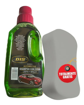 Kit Limpieza Vehículos 5 Productos Promoción Gratis Espuma