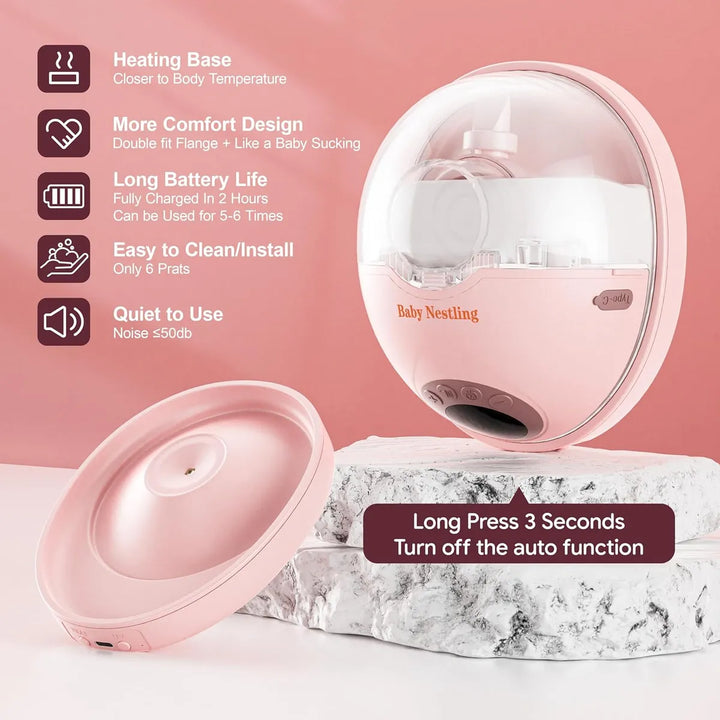 Extractor De Leche Manos Libres Ultra Silencioso Y Eficiente