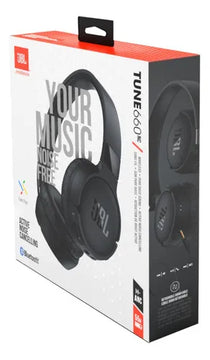 Audífonos Jbl Tune 660nc Lifestyle Cancelación Ruido Negro