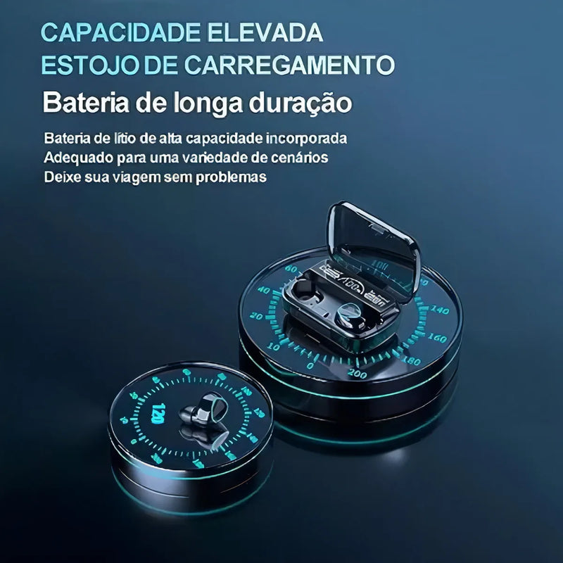 Auriculares inalámbricos Bluetooth Dual Ear Game M30 de Tws, color negro