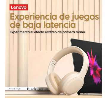 Audifonos Inalambricos Bluetooth Lenovo Thinkplus Th30 Color Beige