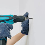 Taladro Inalámbrico Eléctrico Maletín 3 Baterías Azul Marino