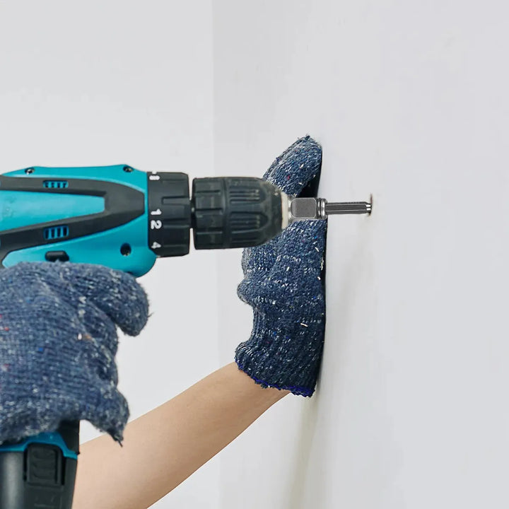 Taladro Inalámbrico Eléctrico Maletín 3 Baterías Azul Marino