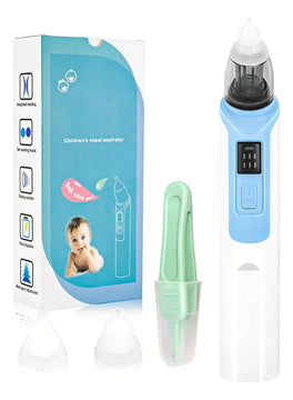 Aspirador Nasal Para Bebé 3 Niveles Color Celeste