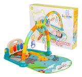 Gimnasio Bebé Little Met Tapete Musical con Piano y Figuras Sensoriales
