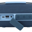 Parlante Bluetooth 16w Portátil Con Luces Led Jaltech Azul
