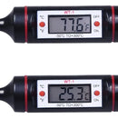 Termómetro Digital De Cocina Punzón Sonda Temperatura Carne Color Negro