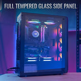 Gabinete Gamer Aerocool Beam 4 Ventiladores Argb Rgb
