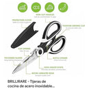 Tijeras Para Cocina Multifuncionales Acero Inoxidable Chef