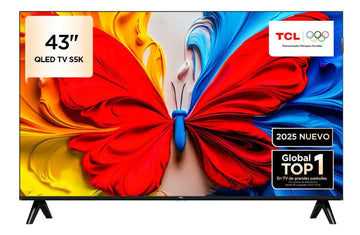 Tv Tcl 43 Pulgadas 109 Cm 43s5k Fhd Qled Smart Tv Google