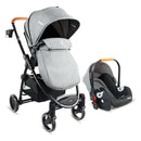 Coche Bebés Travel System Bebesit Coche Moises Color Gris