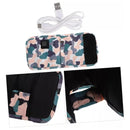 Calentador De Biberón/tetero Para Bebe Portatil Usb Viajero Camuflado Azul Claro