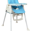 Silla Comedor Bebe 3en1 Happy Baby Zoe Color Verde