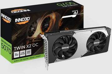 Tarjeta gráfica Nvidia INNO3D RTX 5070 Twin X2 OC 12GB