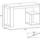 Escritorio RTA MueblesAstana madera aglomerada de 120cm x 73.5cm x 50cm blanco