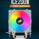 COOLER CPU AIGO ICE200PRO RGB para procesadores Intel y Amd