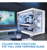 Caja Para Pc Musetex Atx, Vidrio Templado, 3 Ventiladores