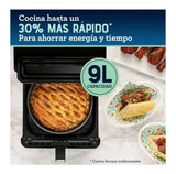 Freidora De Aire Digital Oster 9 Lltr Diamondforce Air Fryer Plateado