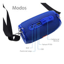 Parlante Altavoz Bluetooth Tws Sonido De Alta Fidelidad Negro